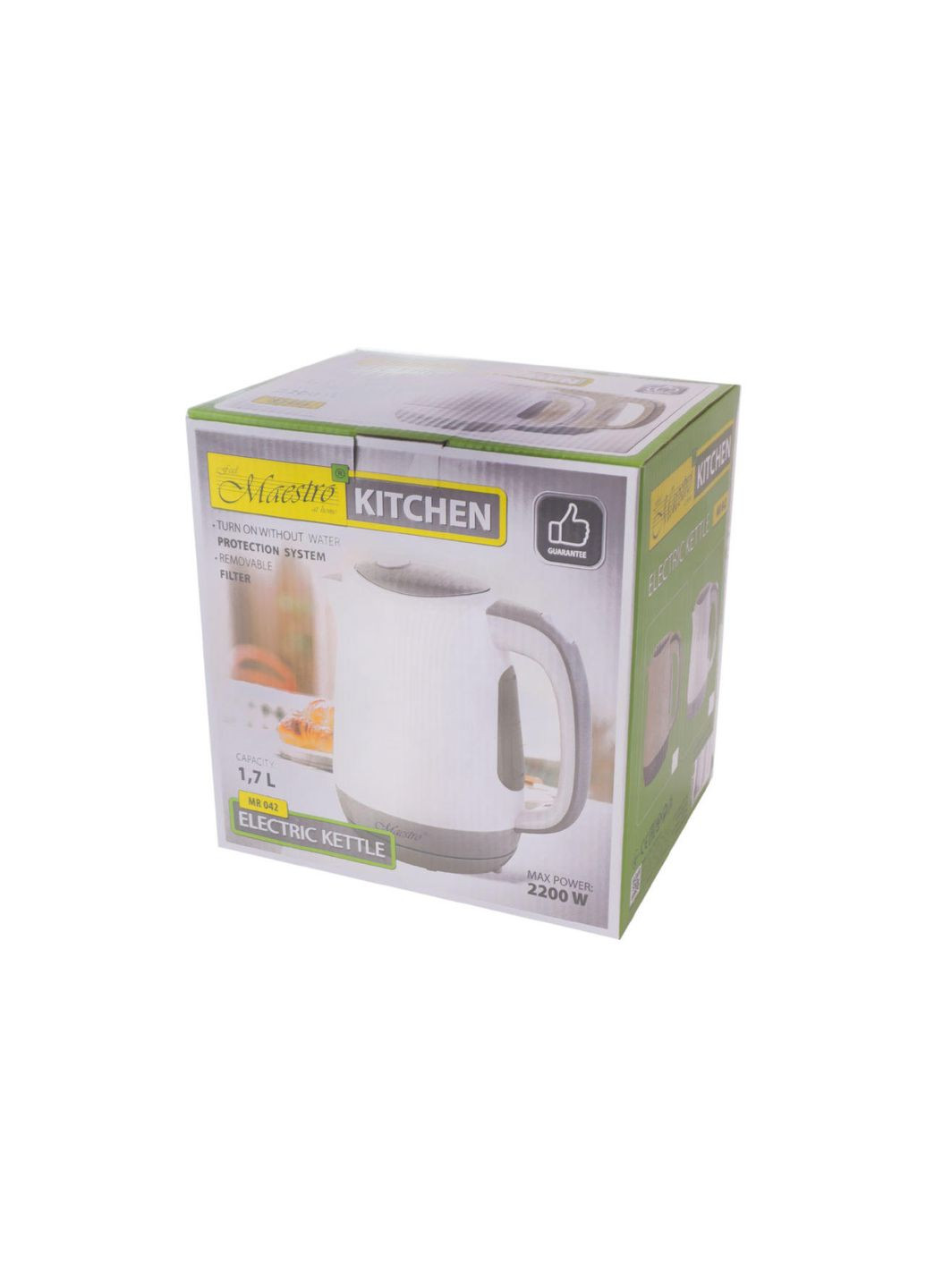 Электрочайник MR-042-White (MR-042-WHITE) Maestro (372691100)