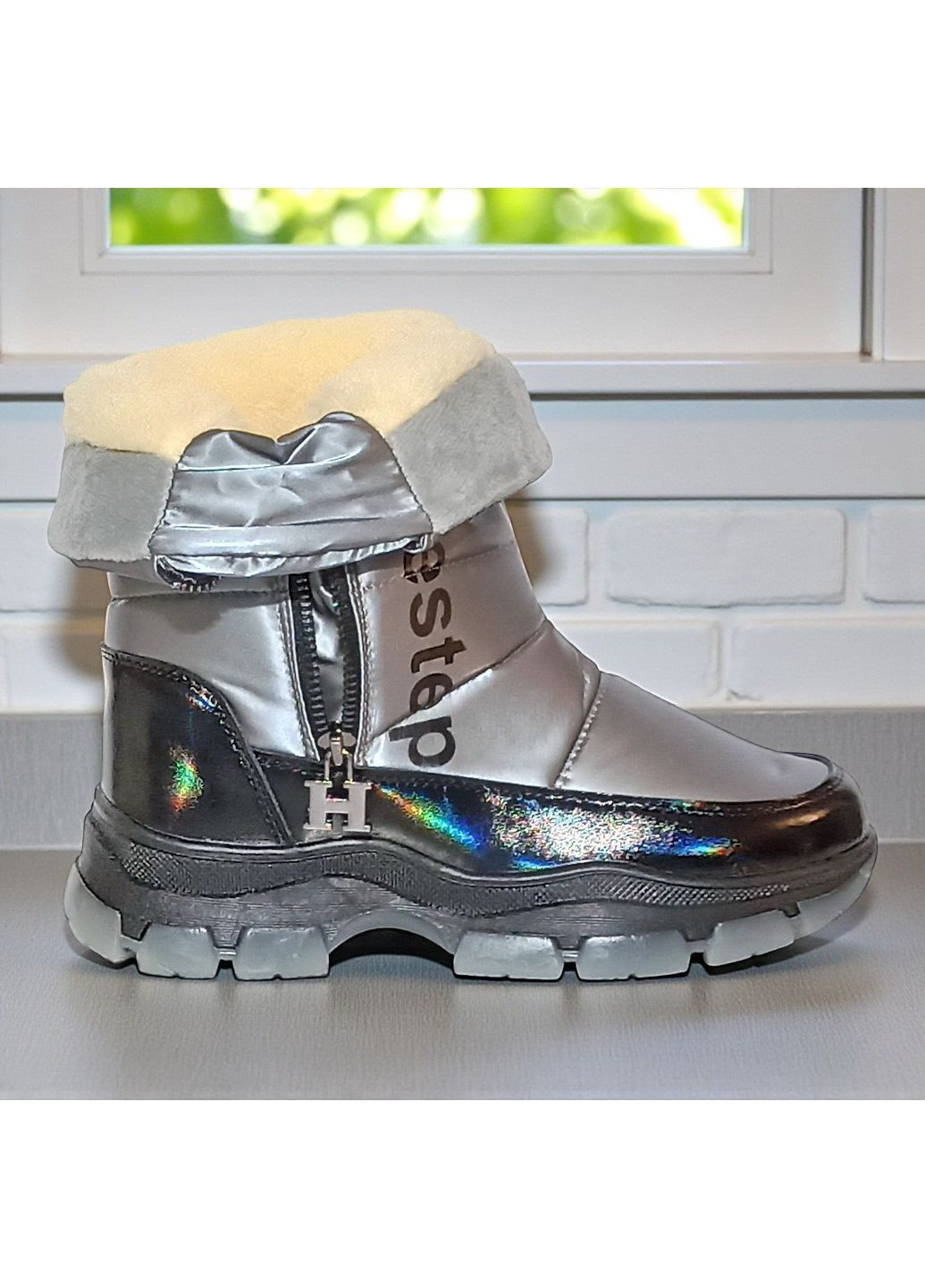 Зимові дутики на вовні овчині термочеревики для дівчини підлітка Вістеп Weestep (367811479)