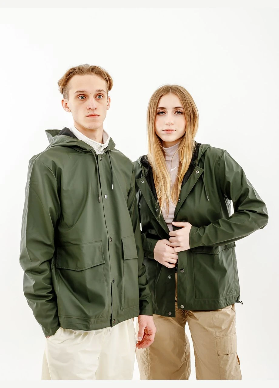 Куртка Jackets 1826-GREEN Rains (386423205)