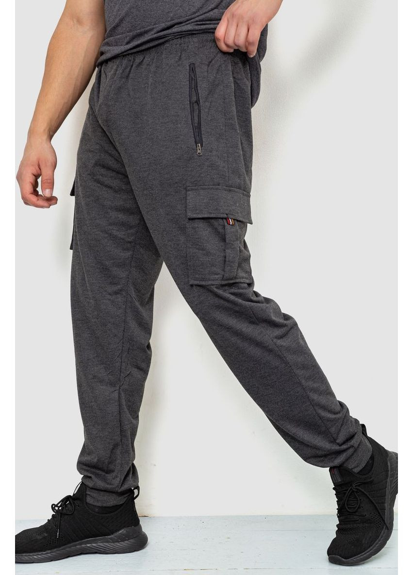 Спортивні чоловічі штани, колір темно-сірий, 244R41266 Ager (288750930)