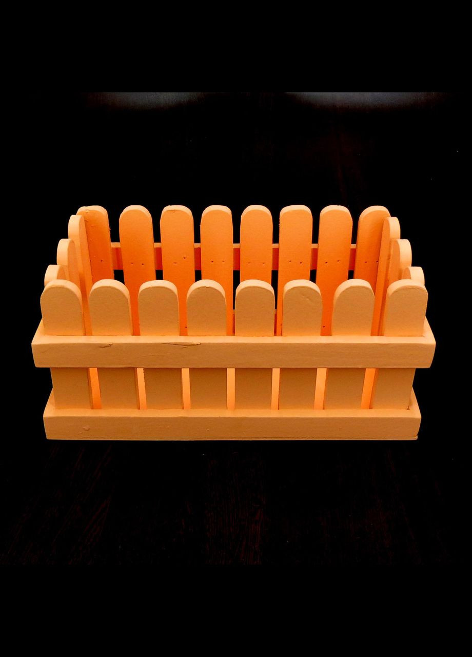 Кашпо из дерева Василёк 16х31 грейпфрут (КАШ-16310254) No Brand (328450523)