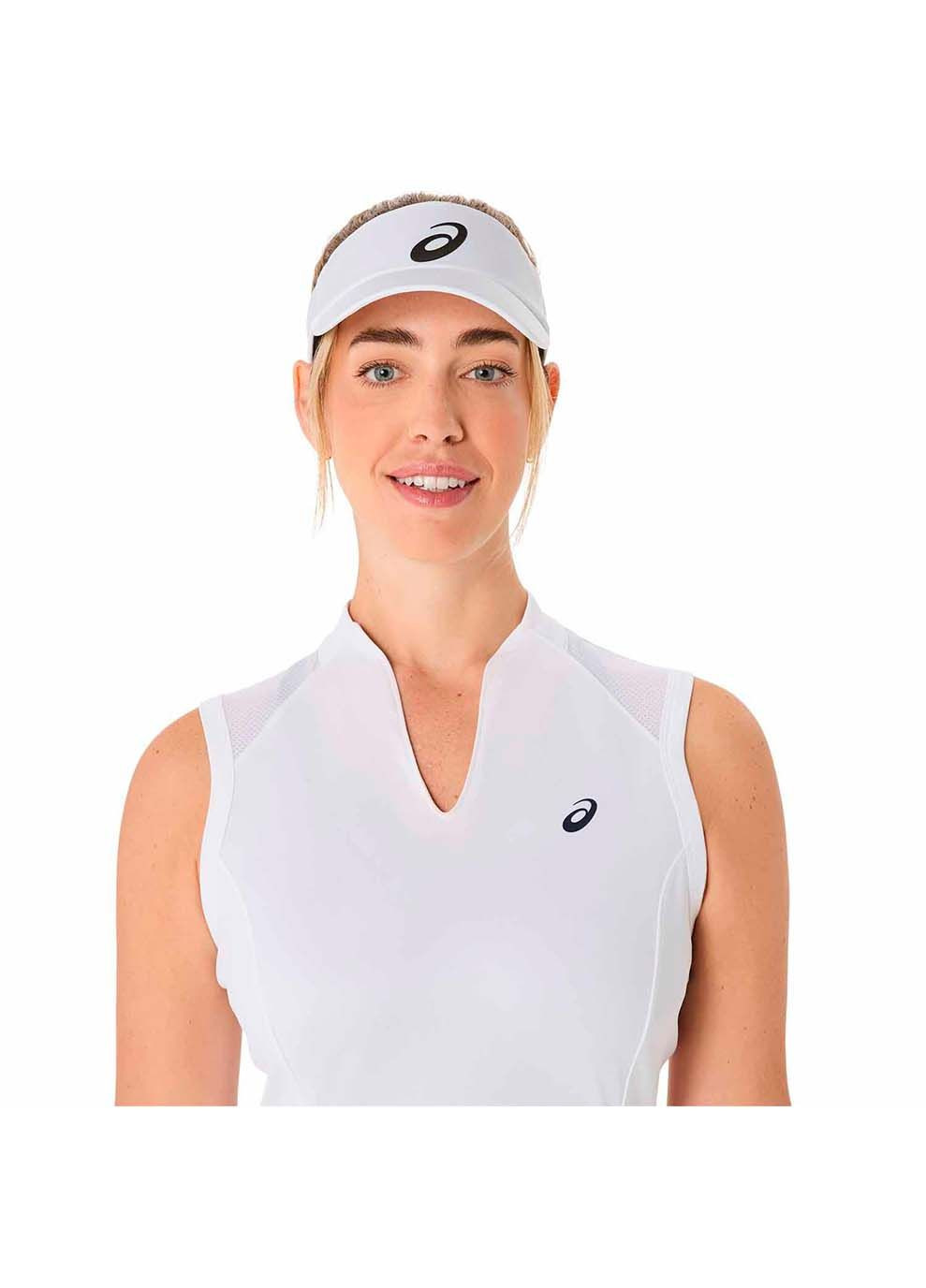 Білий жіноча сукня match dress білий Asics однотонна