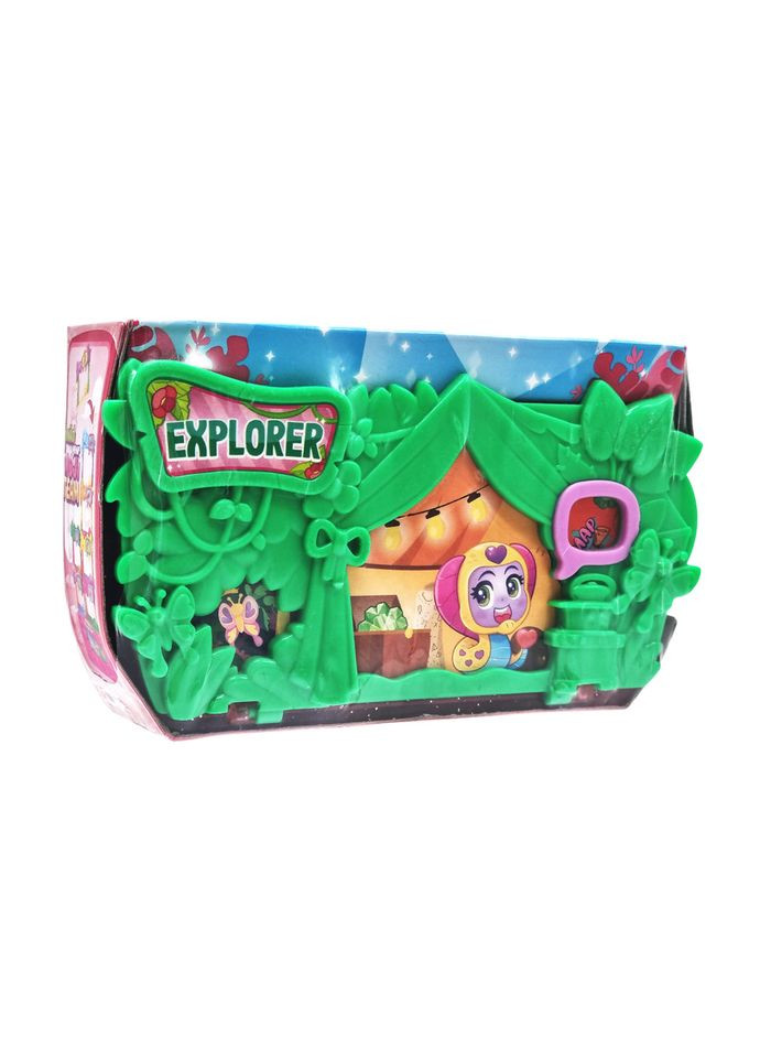 Игровой набор Домик команды PMPAD660IN00-4 домик, фигурка, аксессуары Moji Pops (335040181)