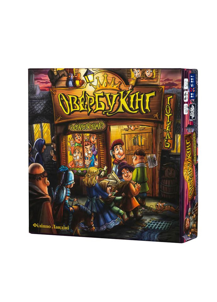 Настільна гра для всієї родини Овербукінг FGS56 від 10 років Fun Games (316266945)