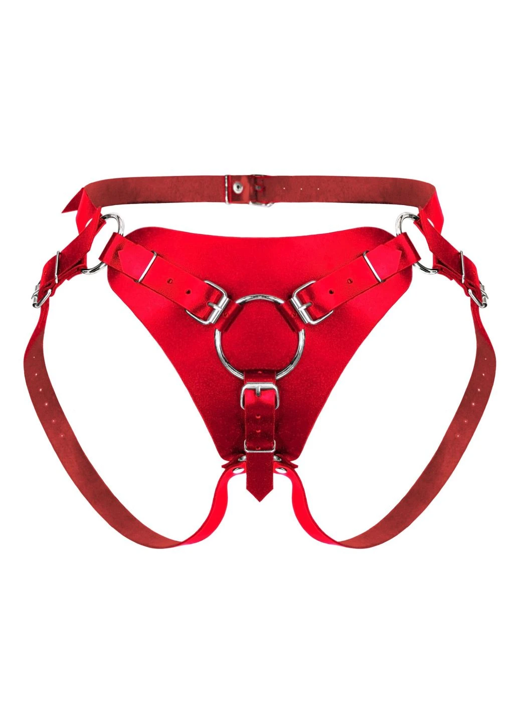 Труси для страпона Strap-on Harness Red, red Feral Feelings (395734854)