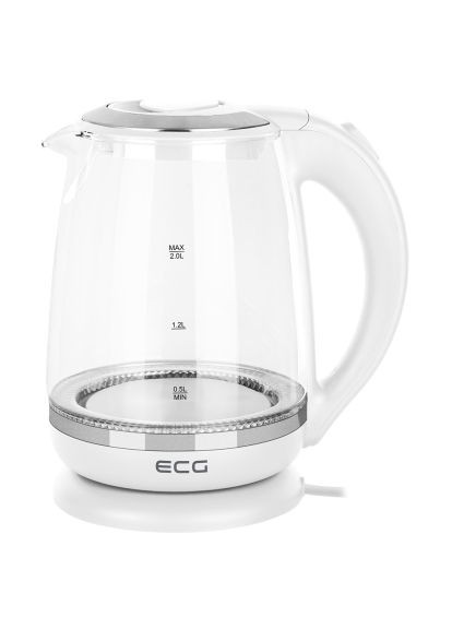 Електрочайник (RK2020 White Glass) ECG RK 2020 White Glass (366691405)