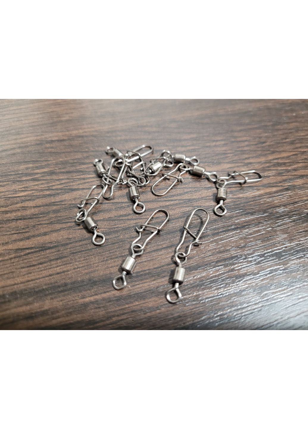 Карабін із вертлюгом, американка. # 10шт No Brand (370395680)