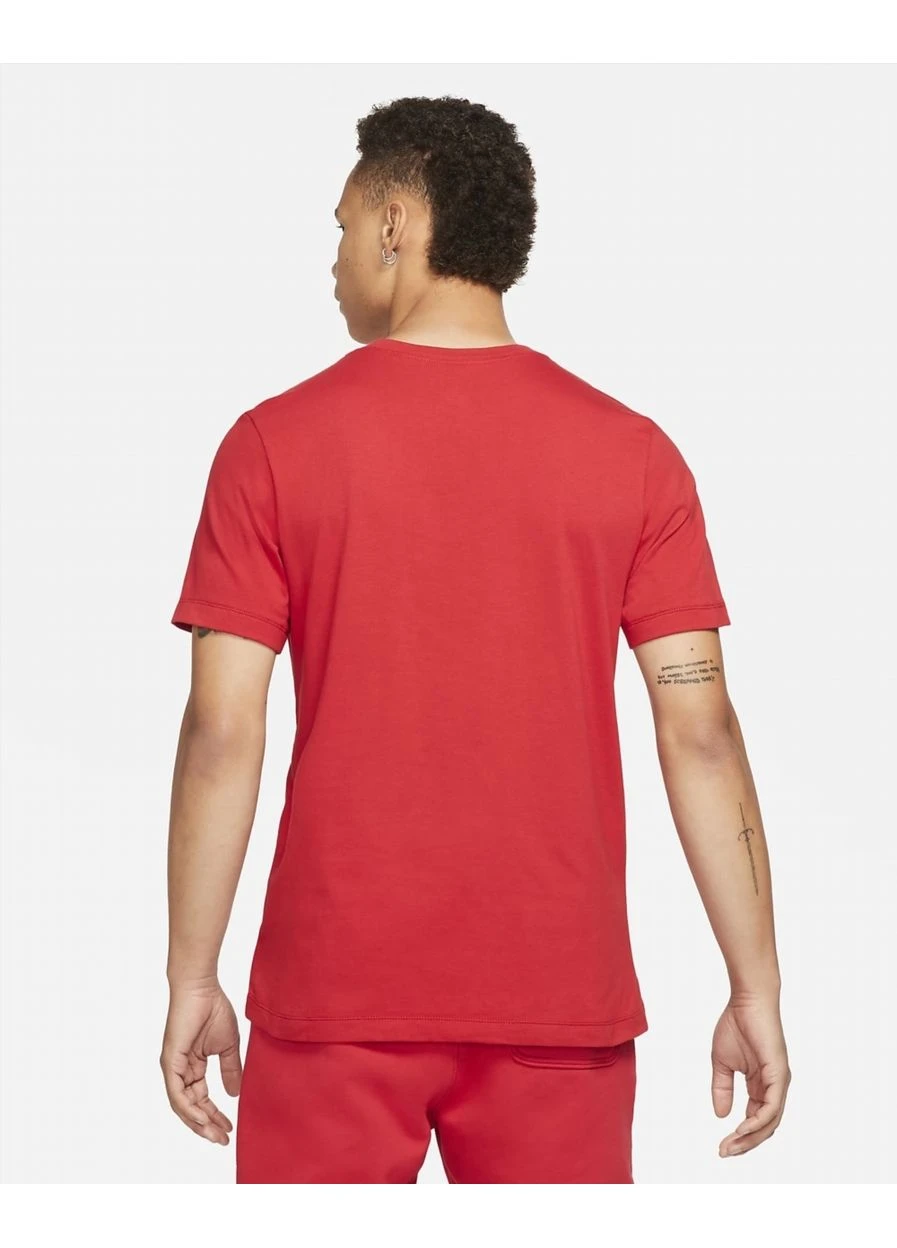 Красная футболка m j jumpman emb ss crew red dc7485-687 Air Jordan