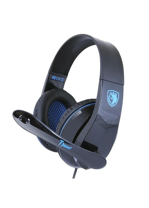 Гарнітура SA-701 Black/Blue (sa701blj) Sades (341488552)