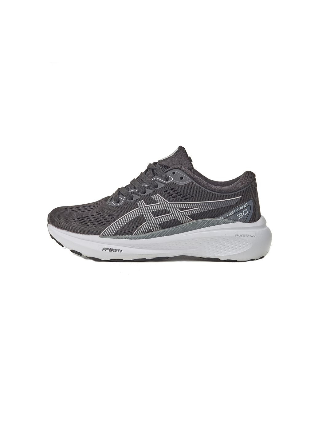 КРОССОВКИ ЖЕНСКИЕ ASICS GEL-KAYANO 30 BLACK WHITE АСИКС ГЕЛЬ КАЯНО No Brand чёрные демисезоны (368862377)