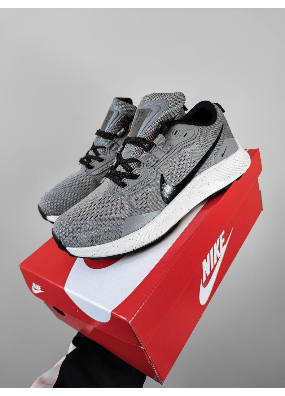 КРОСІВКИ ЖІНОЧІ NIKE PEGASUS TRAIL 3 GRAY НАЙК ПЕГАСУС ТРЕІЛ No Brand білі демісезони (367171859)