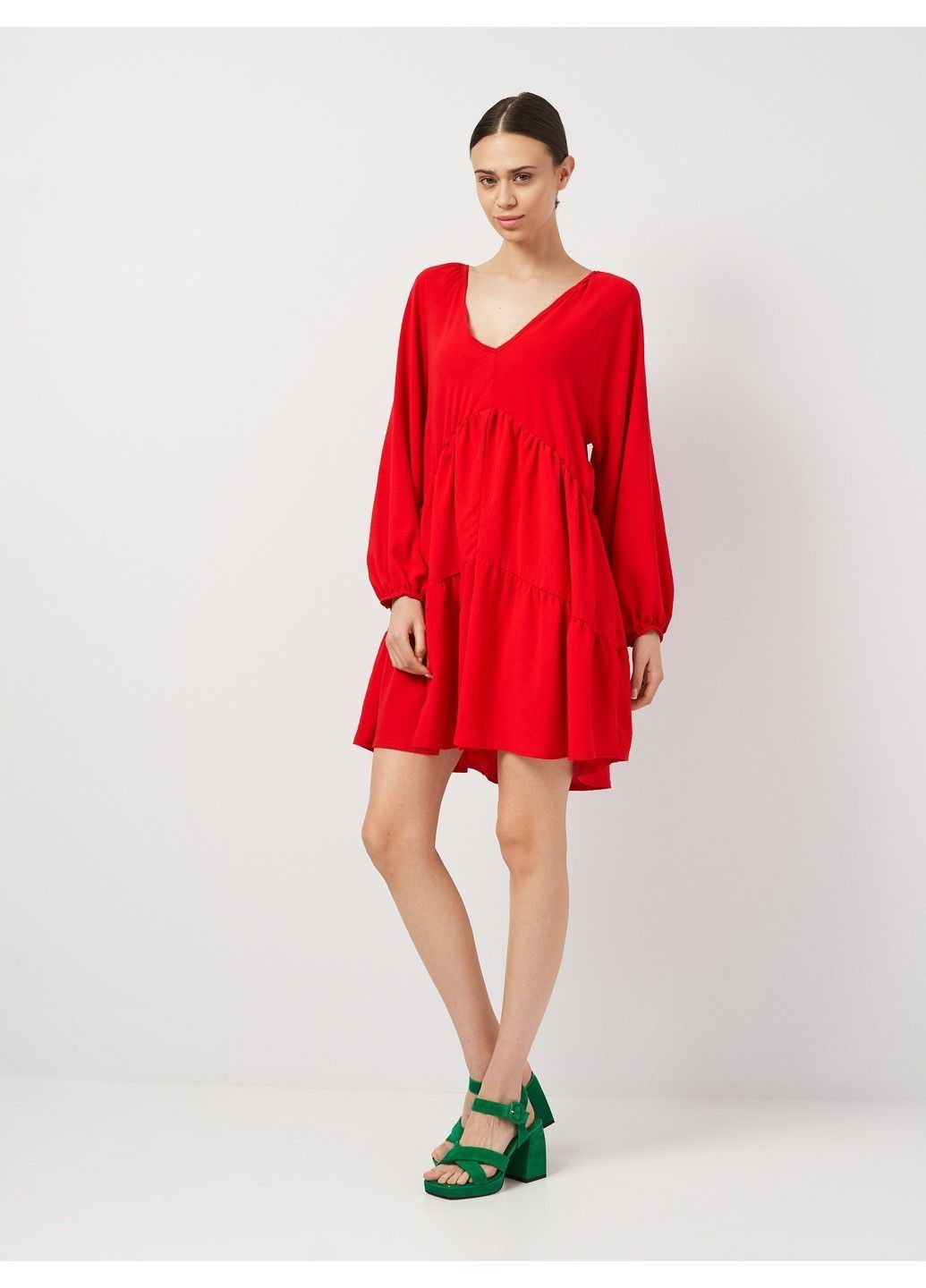 Червона кежуал сукня Missguided однотонна