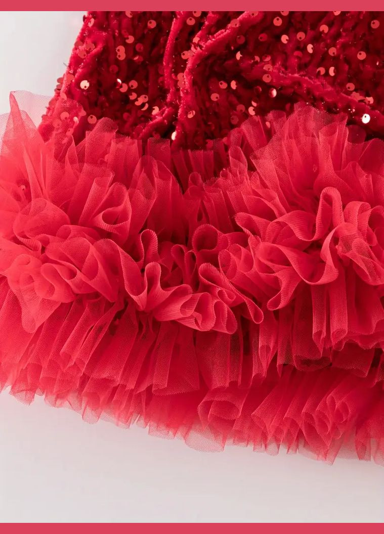 Червона дитяча сукня магія з блискавками червона Крихітка Jam (316658809)