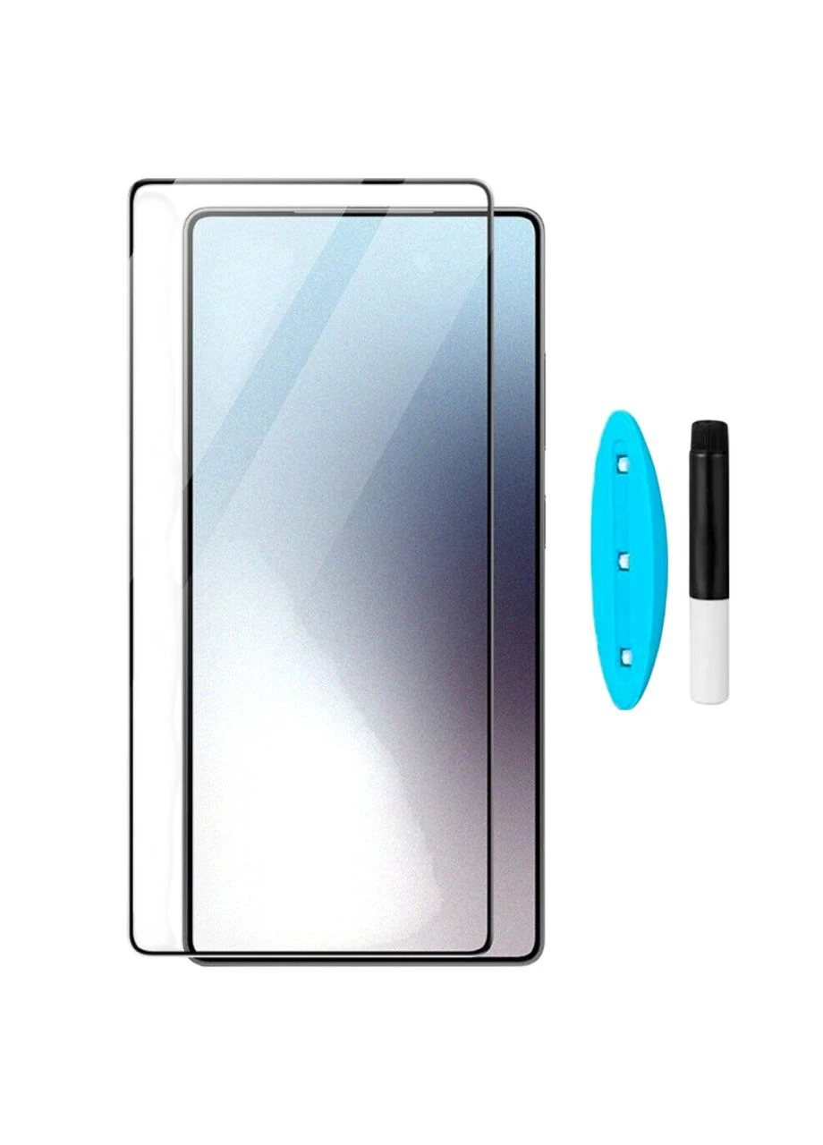 Скло S926 Galaxy S24 Plus (0.25 мм, 3D, прозоре) в комплекті з UV клеєм і лампою Samsung (400063203)