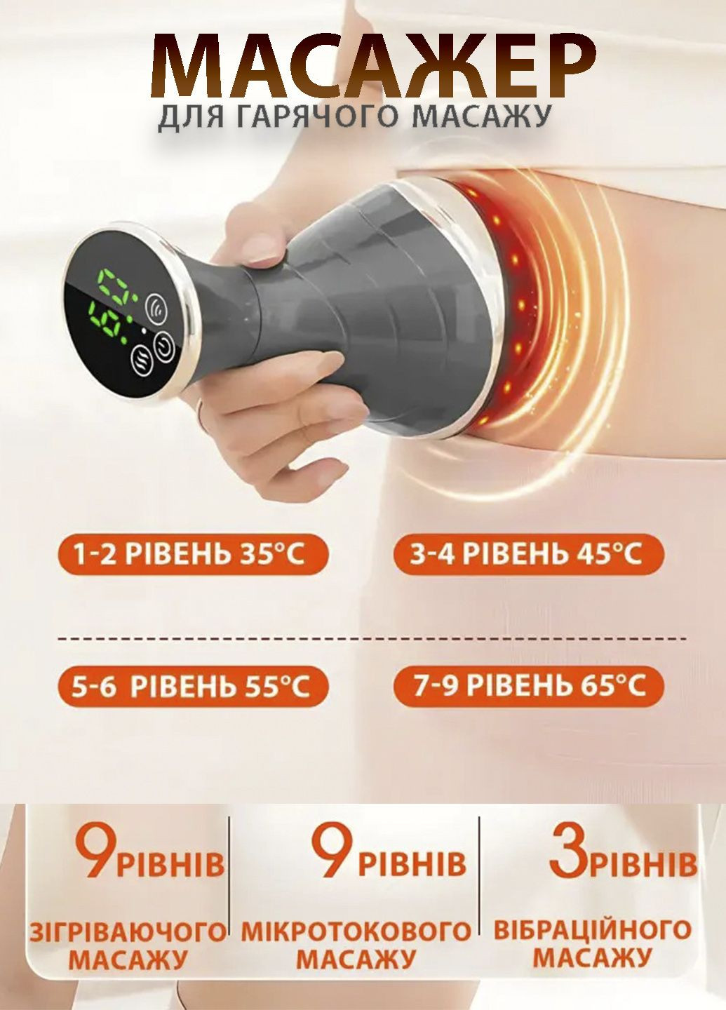 Согревающий массажер для всего тела DALY LY-812 вибромассажер для электрофизиотерапии VGR (352769204)