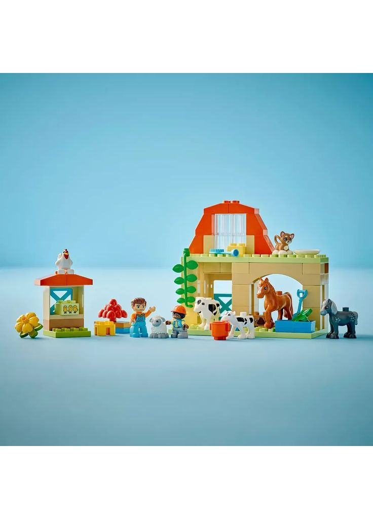 Конструктор Duplo Догляд за тваринами на фермі (10416) Lego (369674703)