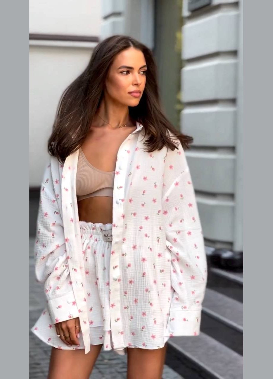 Легкий мусліновий костюм Luna (340108761)