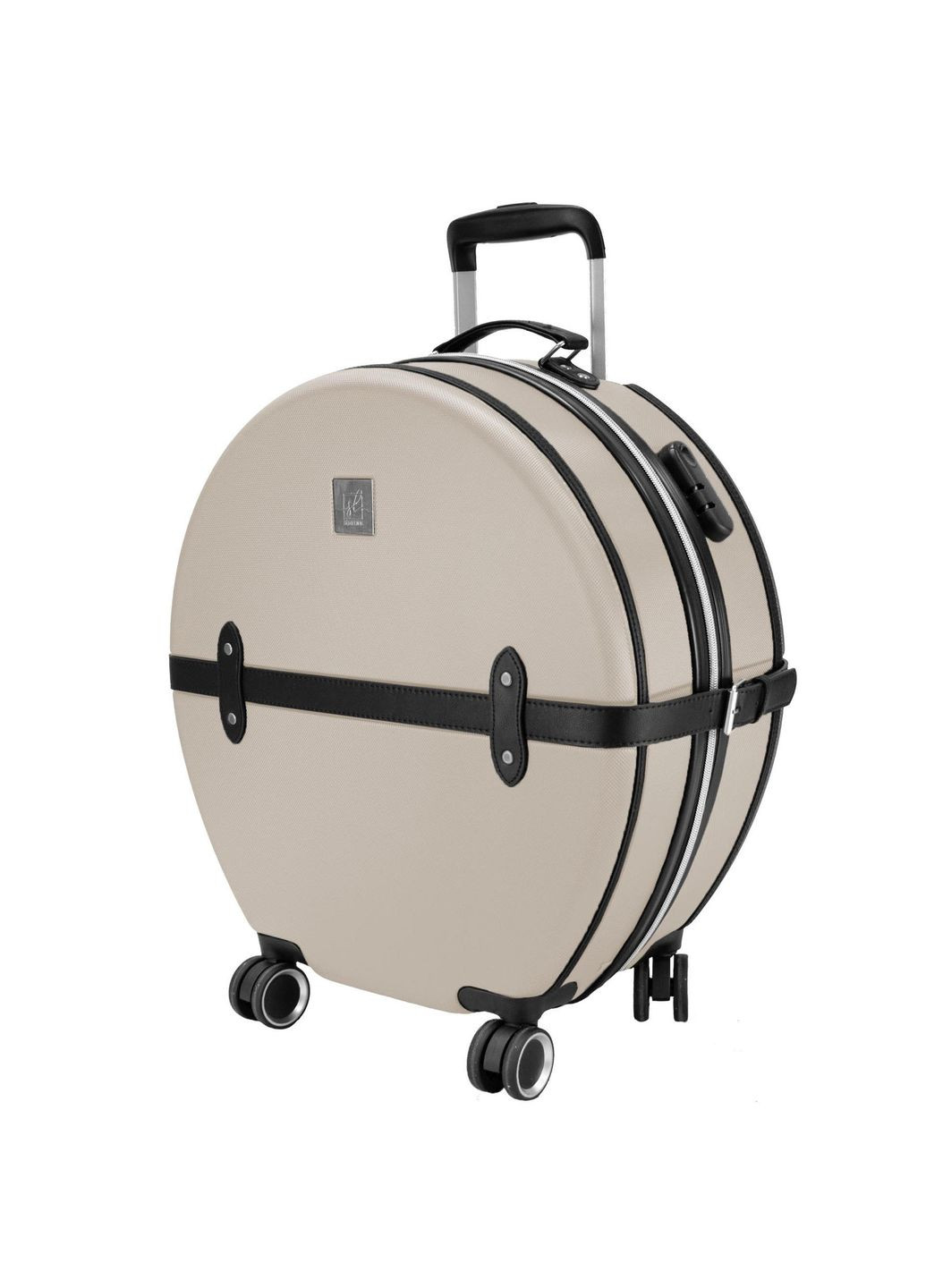 Валіза 20" (S) Champagne/Black (T5674-2) Semi Line (315937201)