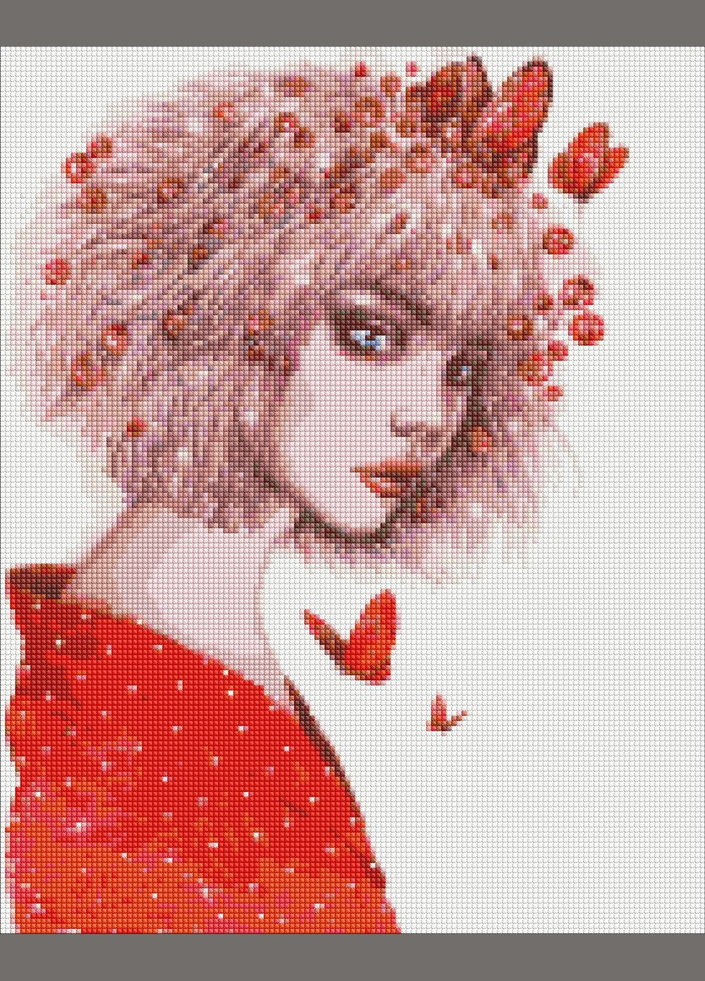 Алмазная мозаика "Поцелуй бабочек" ©lesya_nedzelska_art, 40х50 см, AMO7419 IDEYKA (316580766)