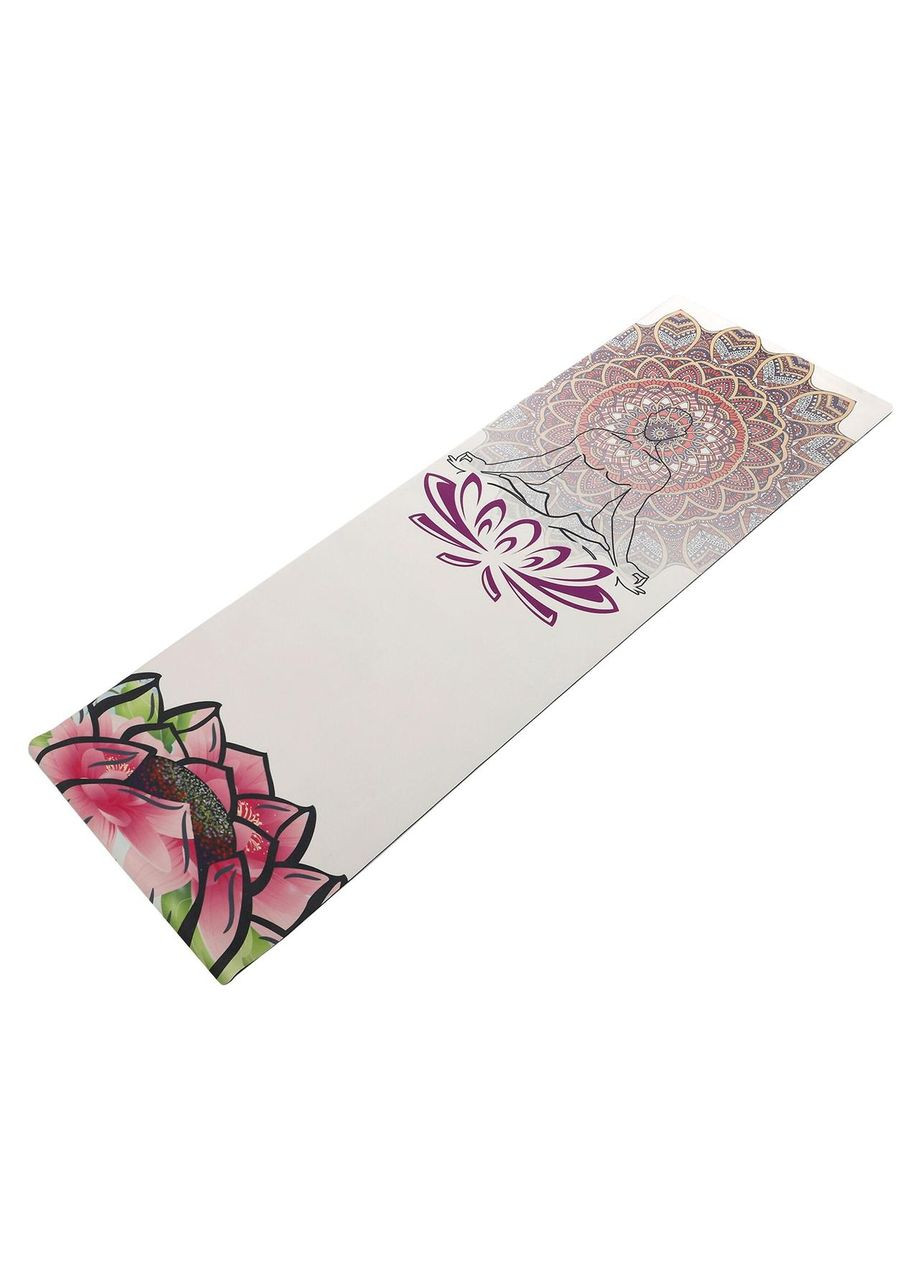 Коврик для йоги каучуковый замшевый FI-5662-24 Record (334304442)