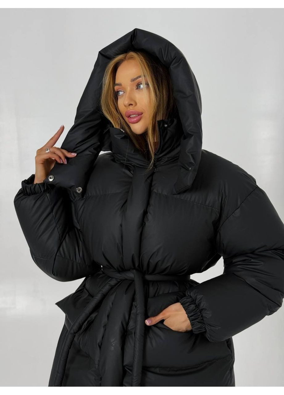 Черный зимний Пуховик milirud