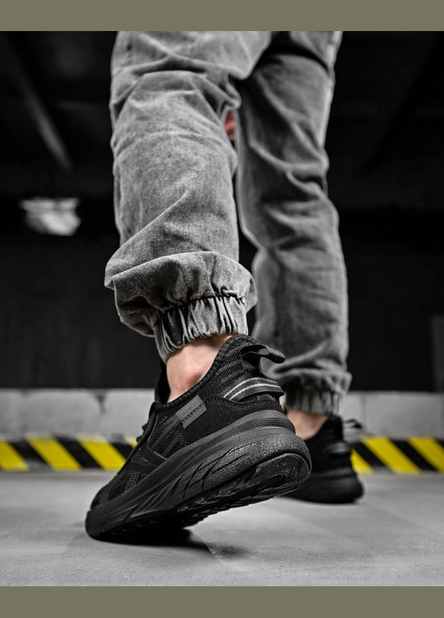 Чорні Літні чоловічі кросівки ultra No Brand