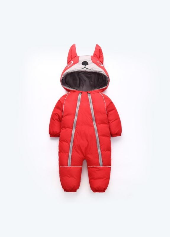 Комбинезон детский с двумя застежками (Комбинезон детский с двумя застежками (Бордовый )) (9759) Qoopixie (341321652)