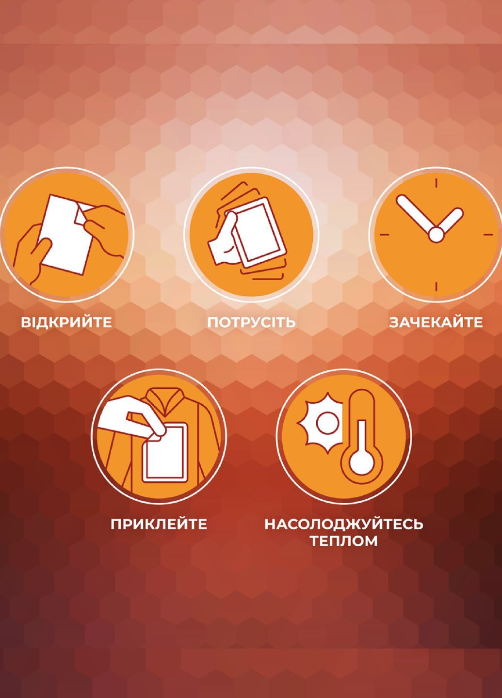 Грелка для тела, ног, рук туристическая химическая Warm Touch Pad, 1 пара Hillary (372184648)