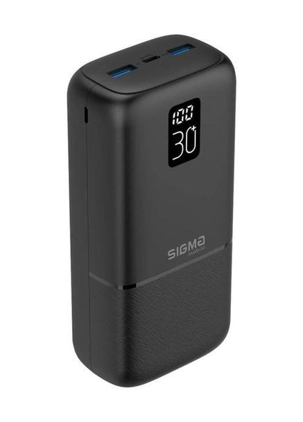 Зовнішній акумулятор Xpower SI30A3QL 30000 mAh Type-C 2xUSB чорний Sigma (279553821)