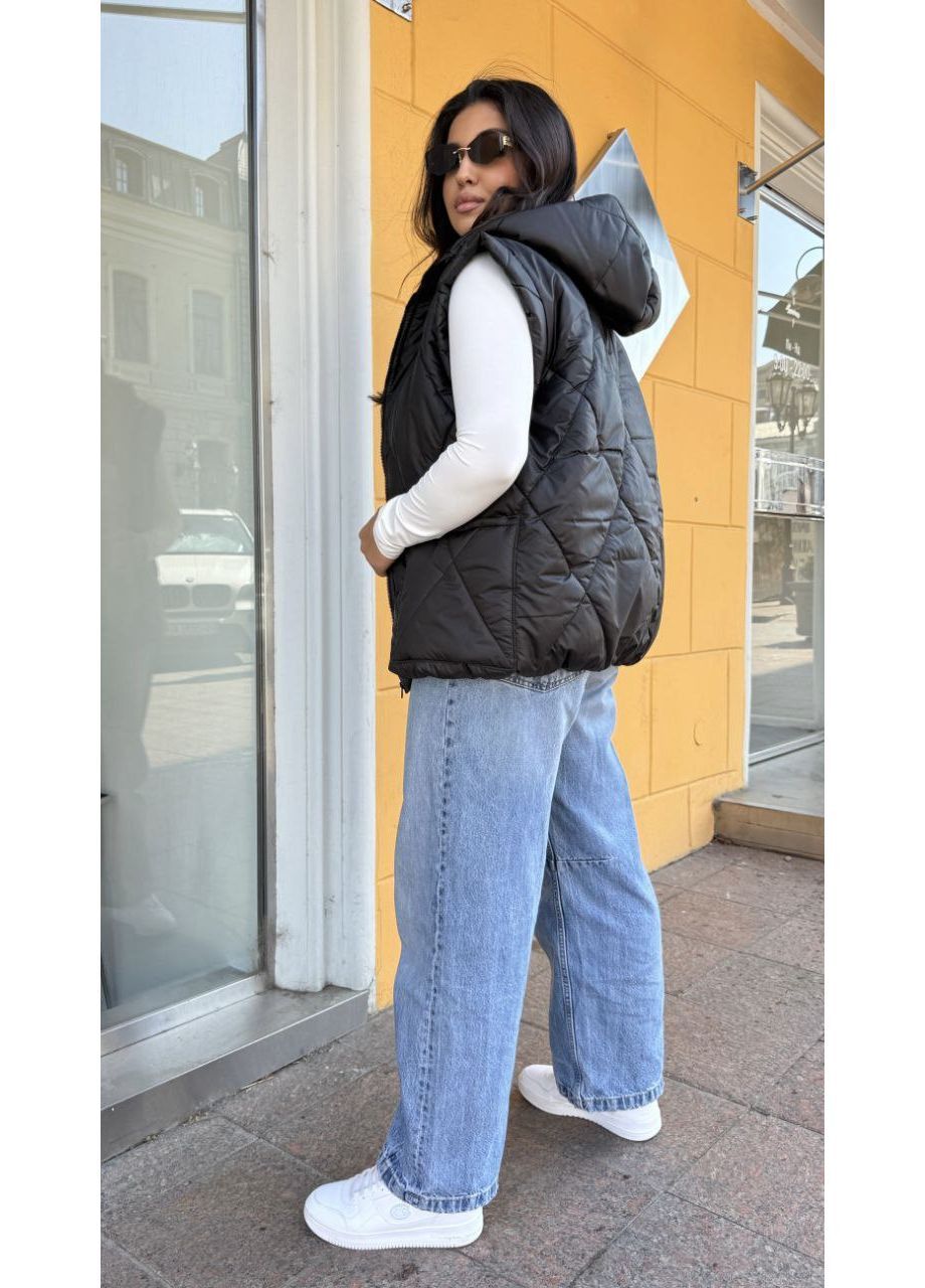 Жилетка женская из мембранной ткани на силиконе 200 (Замеры в описании) DK/DL Мода без кордонів (366725441)