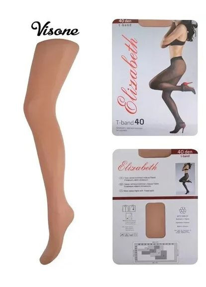 Капронові колготи t-band 40 den Elizabeth (355479153)
