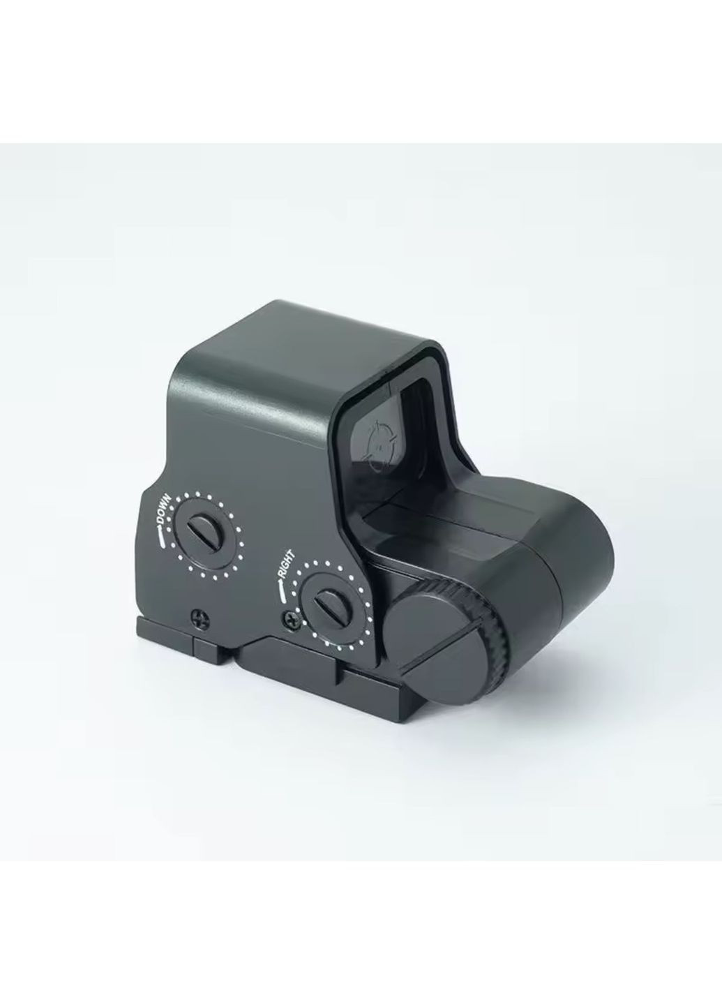 Іграшковий коліматорний приціл 20 мм на планку Пікатінні Зелена марка Чорний No Brand (372128511)