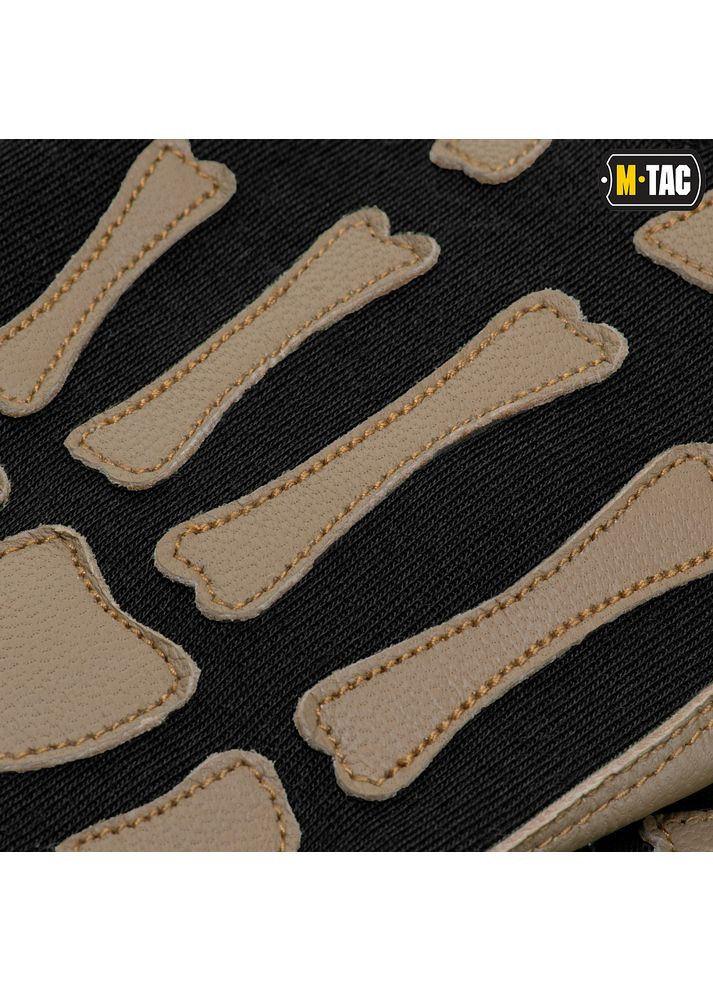 Рукавички Skeleton Nomex Чорний/Койот (00000005414) M-TAC (356486523)