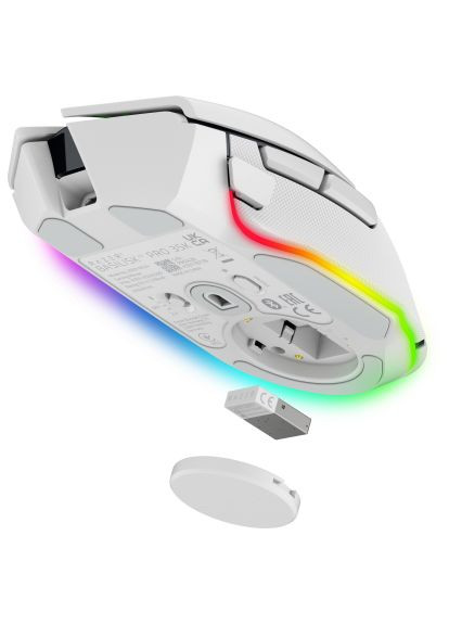Мышка (RZ01-05240200-R3G1) Razer Basilisk V3 Pro 35K Wireless/Bluetooth White (366650044)