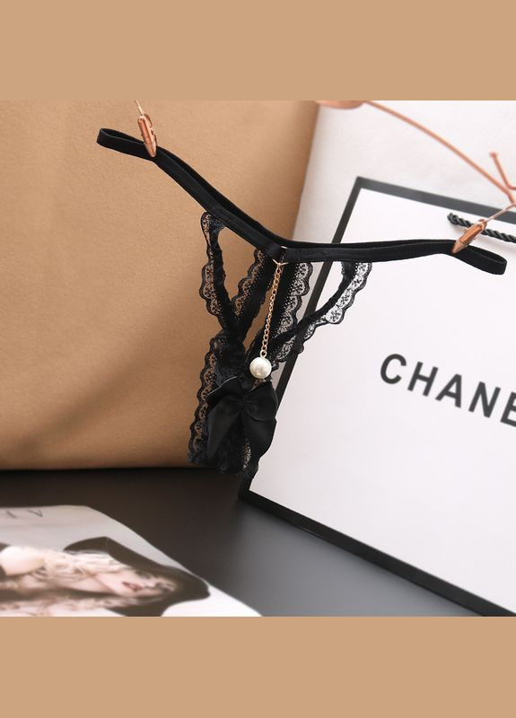 Сексуальные трусики с разрезом и подвеской сексуальное эротическое белье Sexy One Size (S/М/L) (8-157) No Brand (312005244)