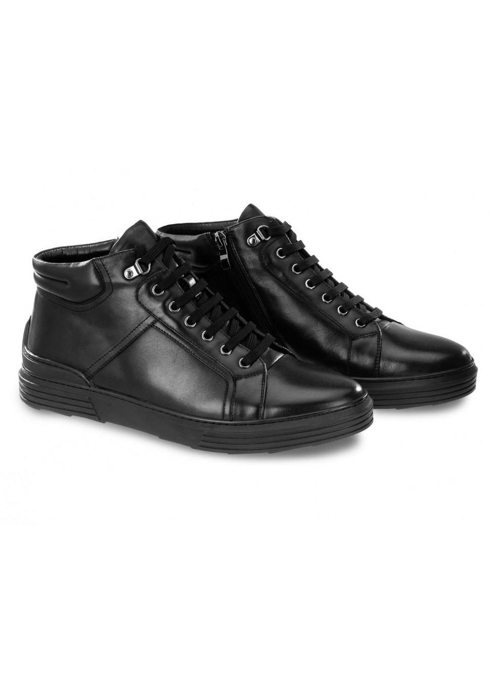 Черные зимние ботинки 7194026 цвет черный Carlo Delari