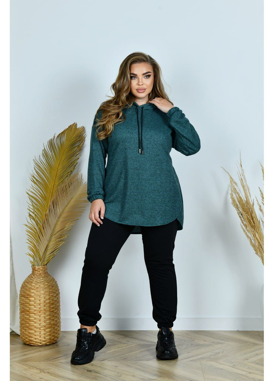 Женский прогулочный костюм из трикотажа No Brand (370640563)