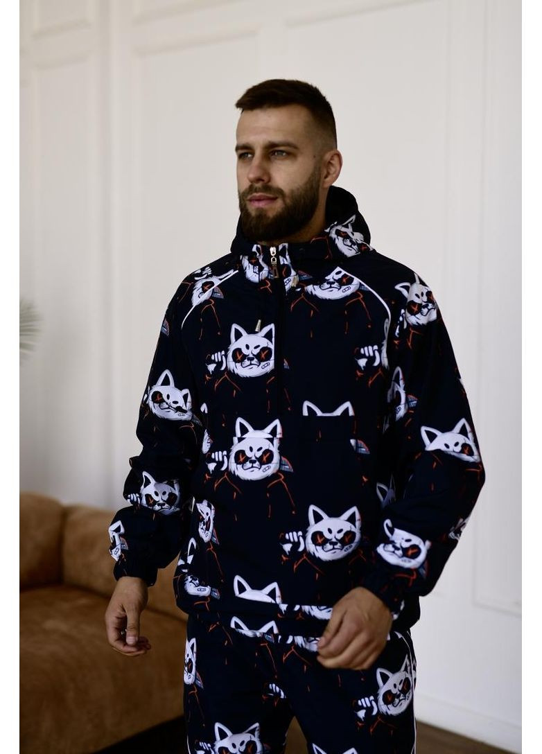 Спортивний костюм з плащівки (анорак + штани) No Brand (370965354)