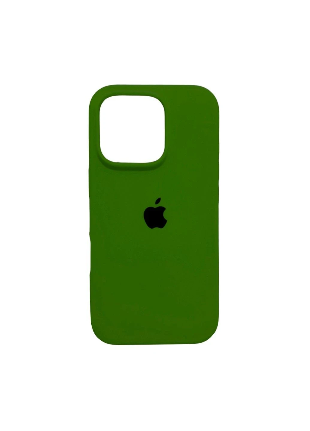 Чохол для смартфона Silicone Full Case AA Open Cam для Apple iPhone 16 Pro Max 29, Army Green Silicone Case (382475109)