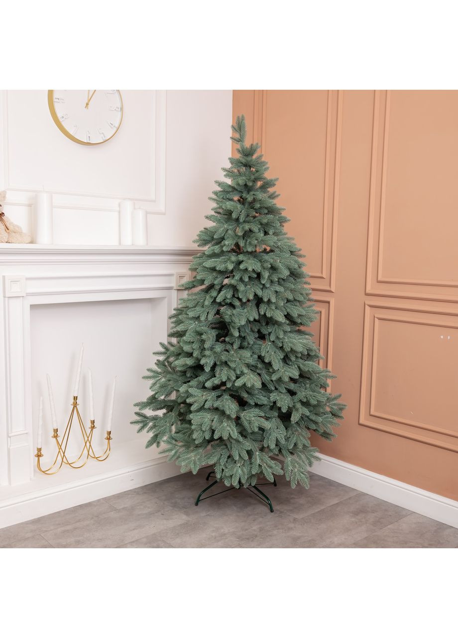 Литая искусственная елка 1,3 м голубая Шепетовская Премиум KOS-SHPBL13 LUGI (370707722)