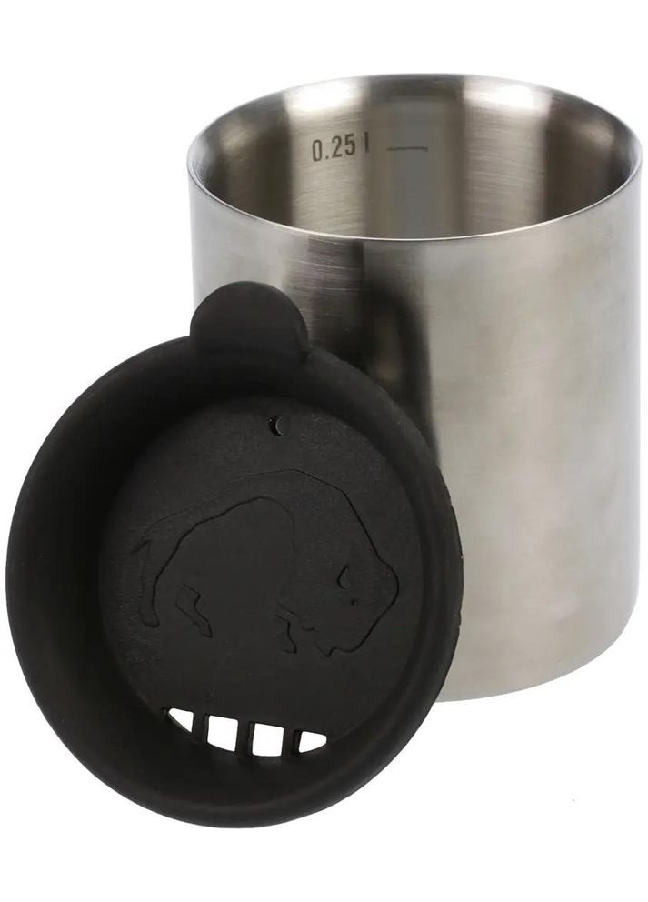 Термокружка Thermo Mug 250 с крышкой 0.25l Steel Tatonka (316443276)