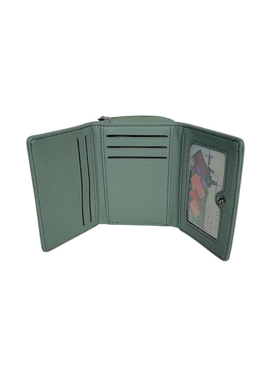 Жіночий гаманець з еко-шкіри 815-6 зелений 10,5 x 8,5 x 3,5 No Brand (371681881)