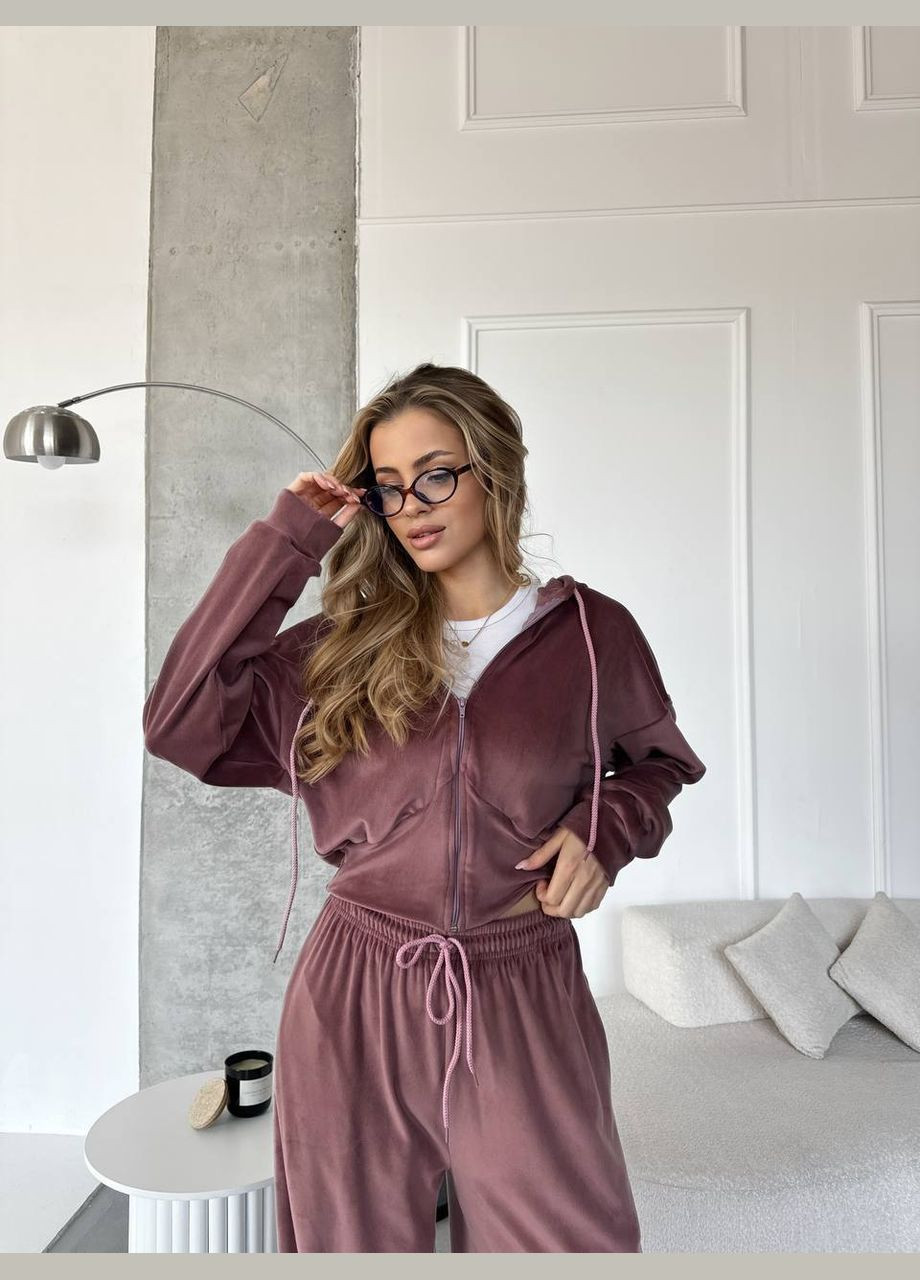 Женский велюровый костюм с капюшоном. Vakko (334255376)
