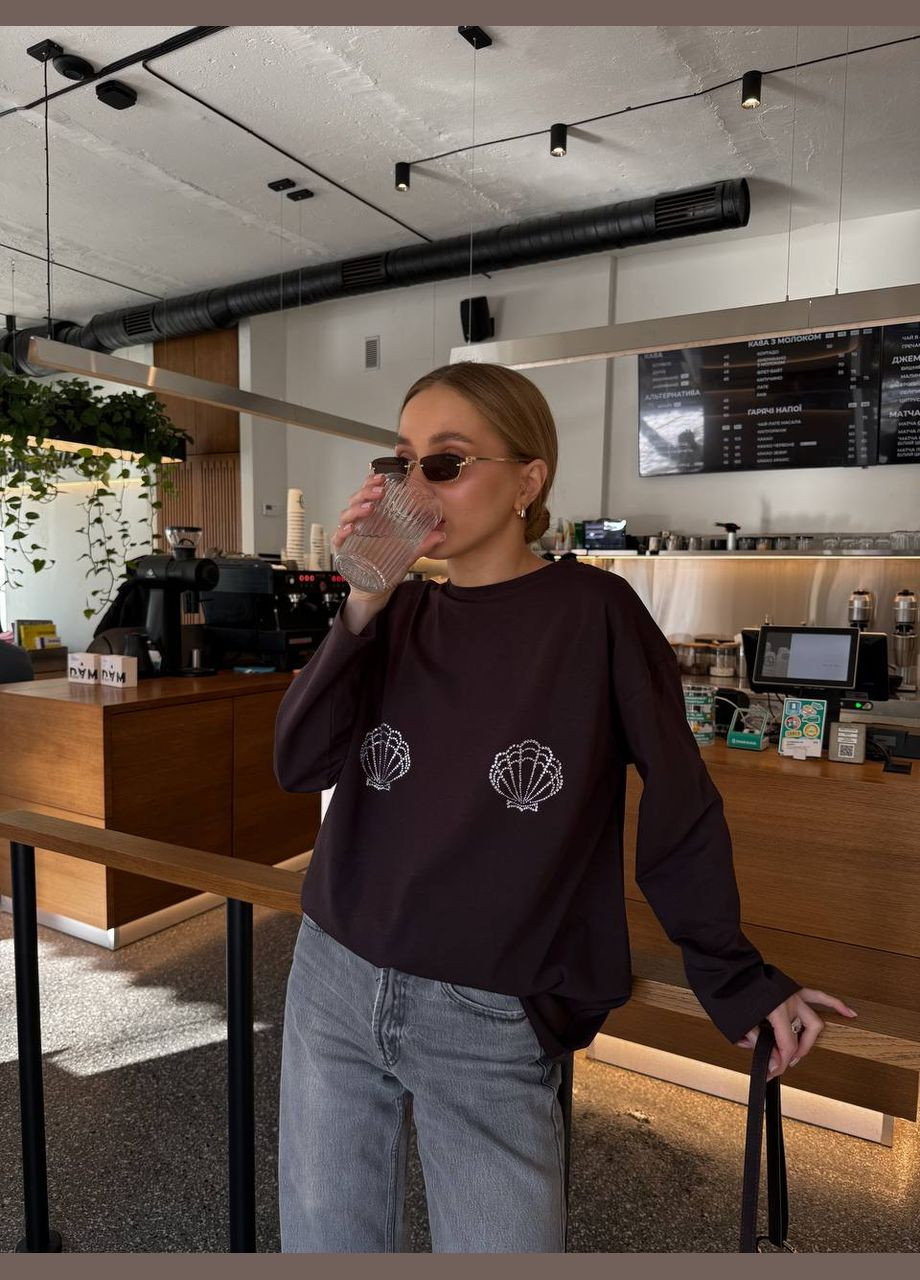 Лонг з акцентними мушлями No Brand (322074328)