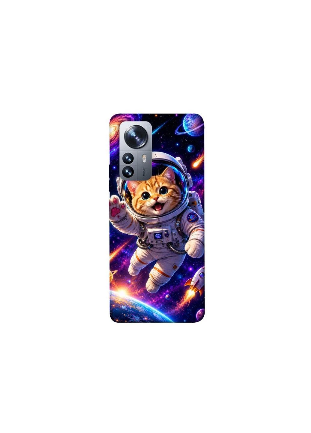 Чехол на Xiaomi 12 / 12X Space Cat Frontalka (396365059)
