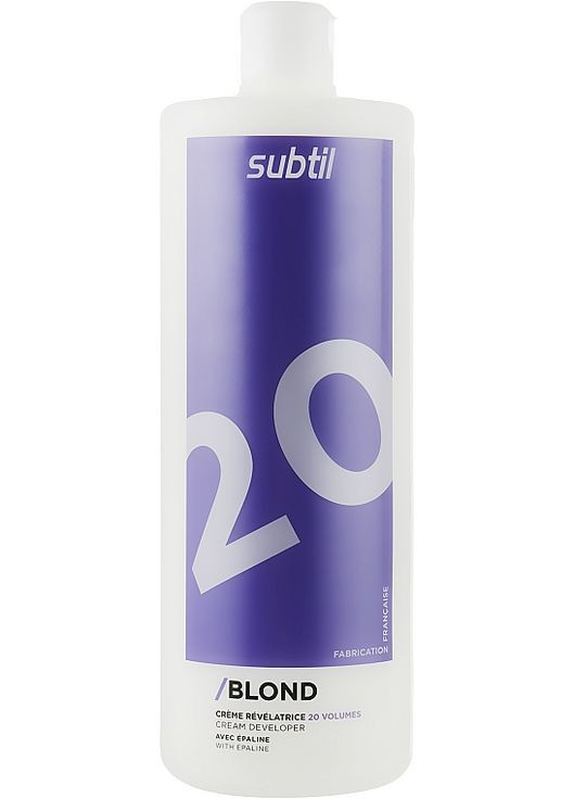 Окислювач із приємним запахом 6% - Subtil Blond 1000ml (863182-95773) Laboratoire Ducastel Subtil (368655828)