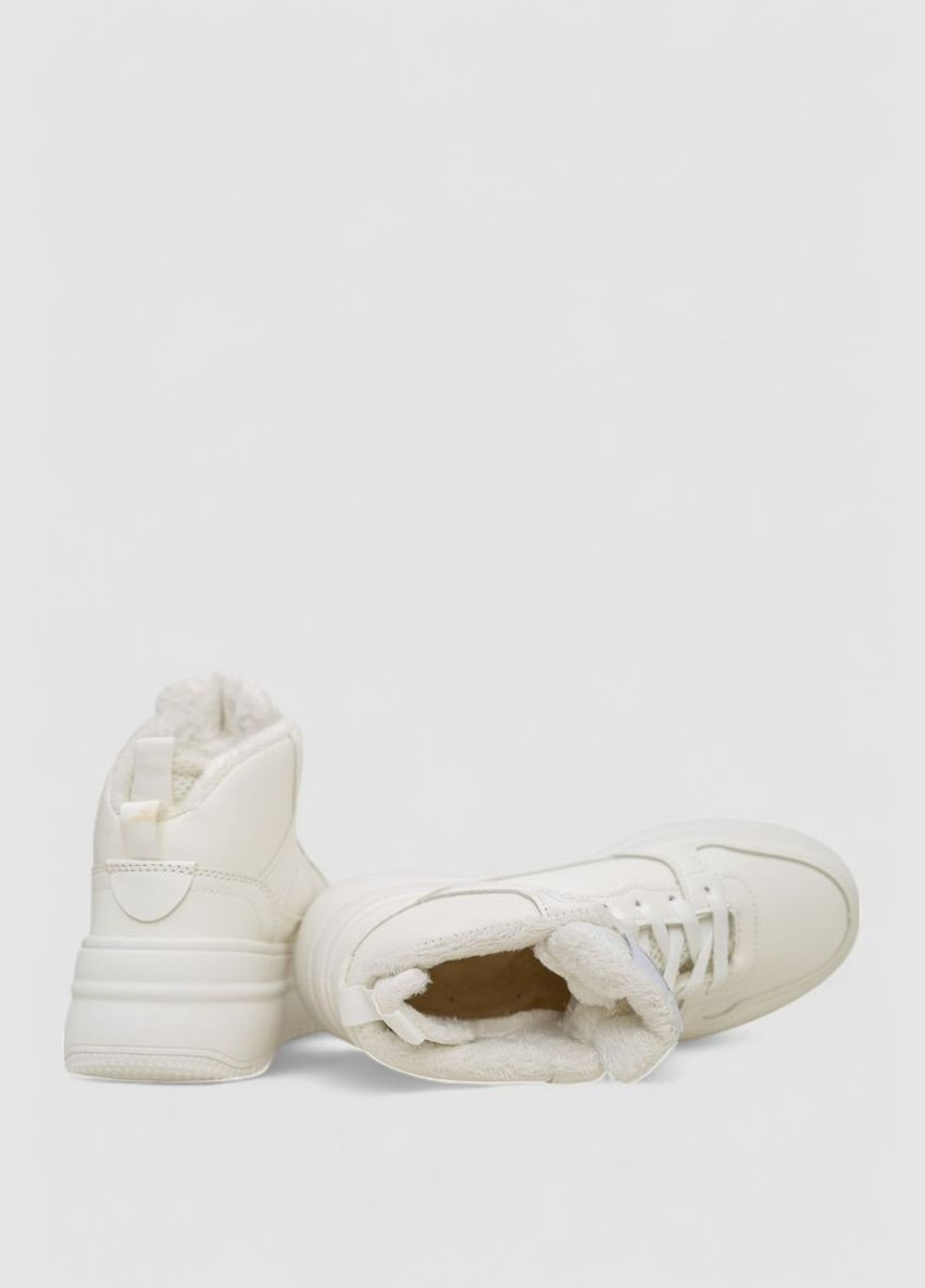 Кросівки жіночі зимові на хутрі Ager 248RAM09 білі демісезони (340065015)
