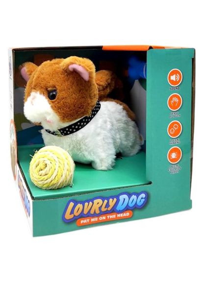 Интерактивный котенок Hui Xing Long коричневая игрушка для детей. ProDobro (367101010)