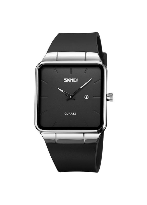 1961SIBK Silver-Black кварцевый классический Skmei (326599531)