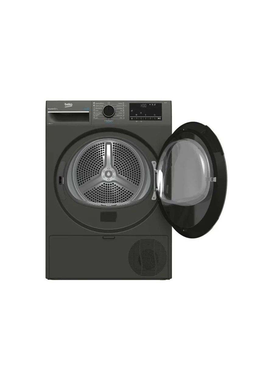 Сушильна машина тепловий насос, 8кг, A++, 60см, дисплей, сірий BEKO (366831746)